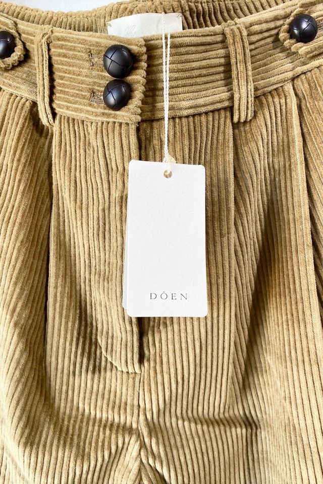 Doen Atherton Corduroy Chestnut Brown Pants Selected by The Curatorial Dept. #1