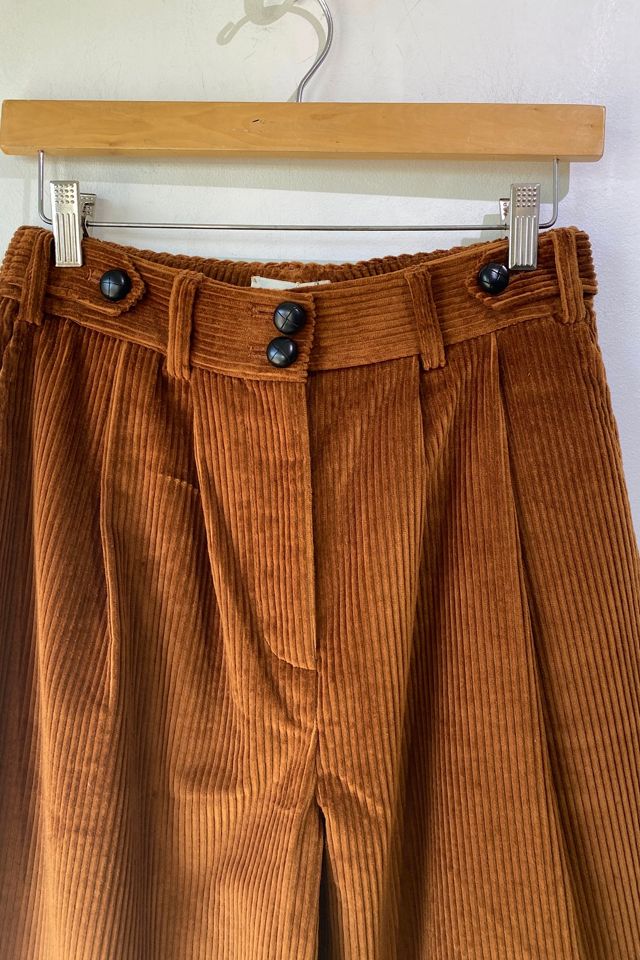 Doen Atherton Corduroy Terra di Siena Pants Selected by The Curatorial Dept. #1