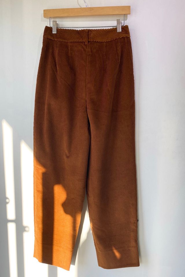 Doen Atherton Corduroy Terra di Siena Pants Selected by The Curatorial Dept. #2