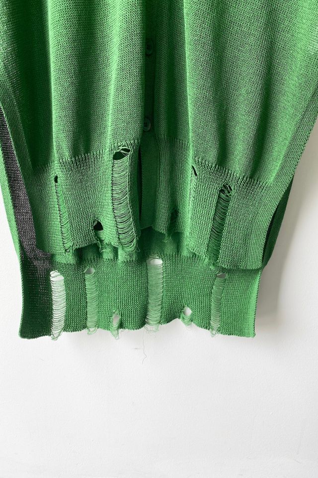 Y's Yohji Yamamoto Green Long Cardigan Selected by The Curatorial Dept. #1