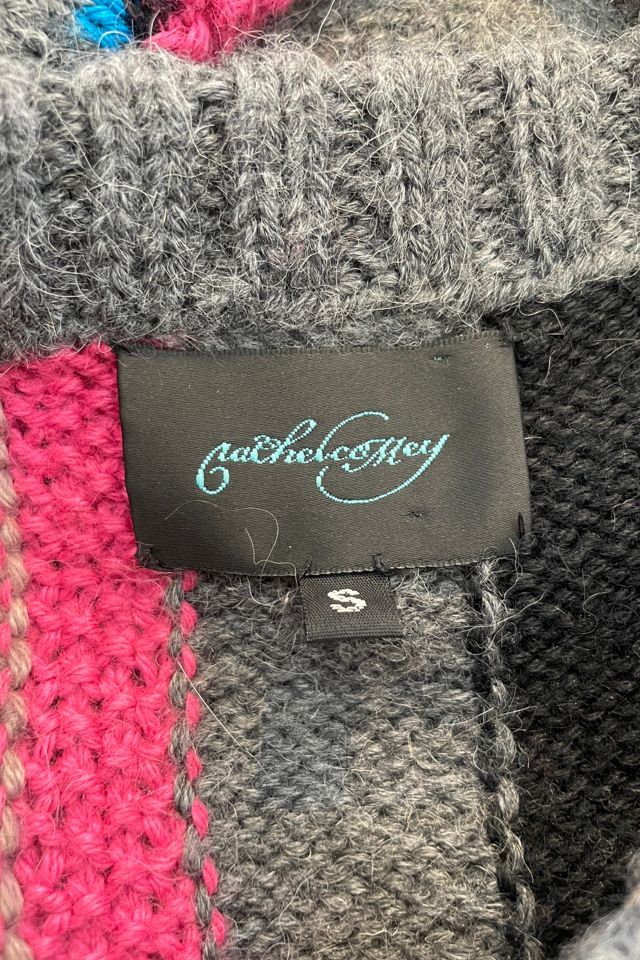 Rachel Comey Grey Alpaca Geometric Sweater Dress Selected by The Curatorial Dept. #3