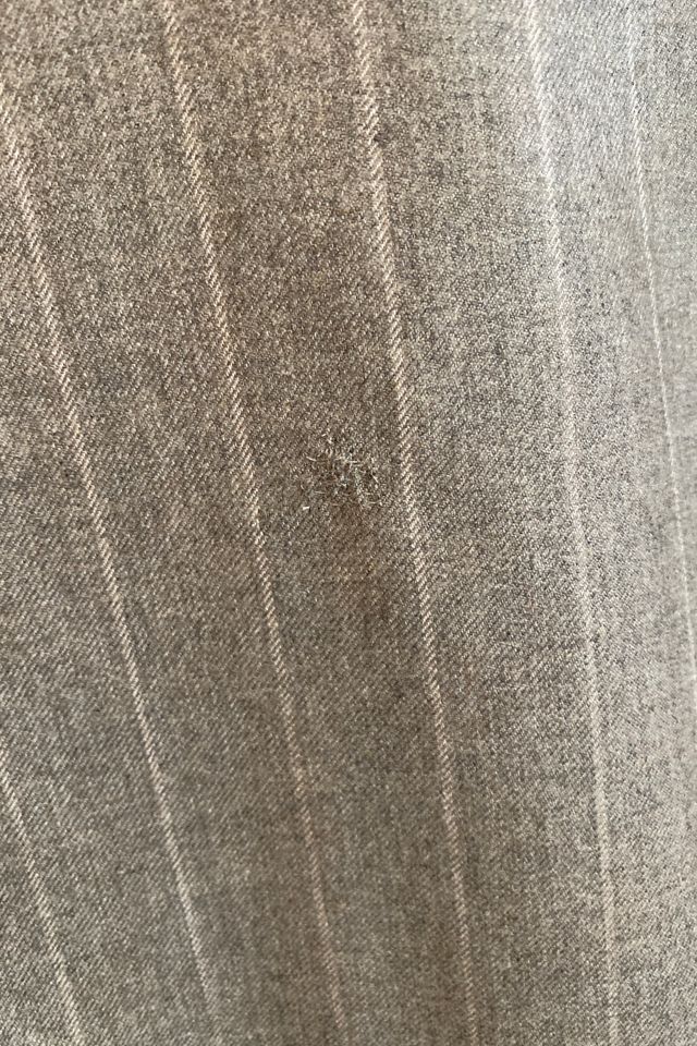 Eskandar Light Brown Striped Hooded Cashmere Top Selected by The Curatorial Dept. #2