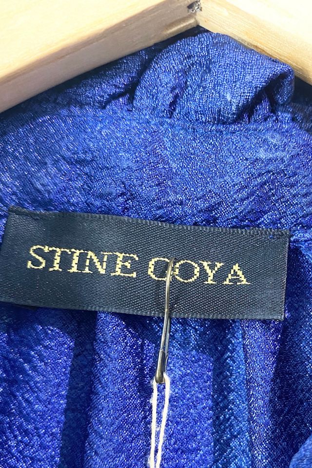 Stine Goya Blue Tiered Dress Selected by The Curatorial Dept. #3