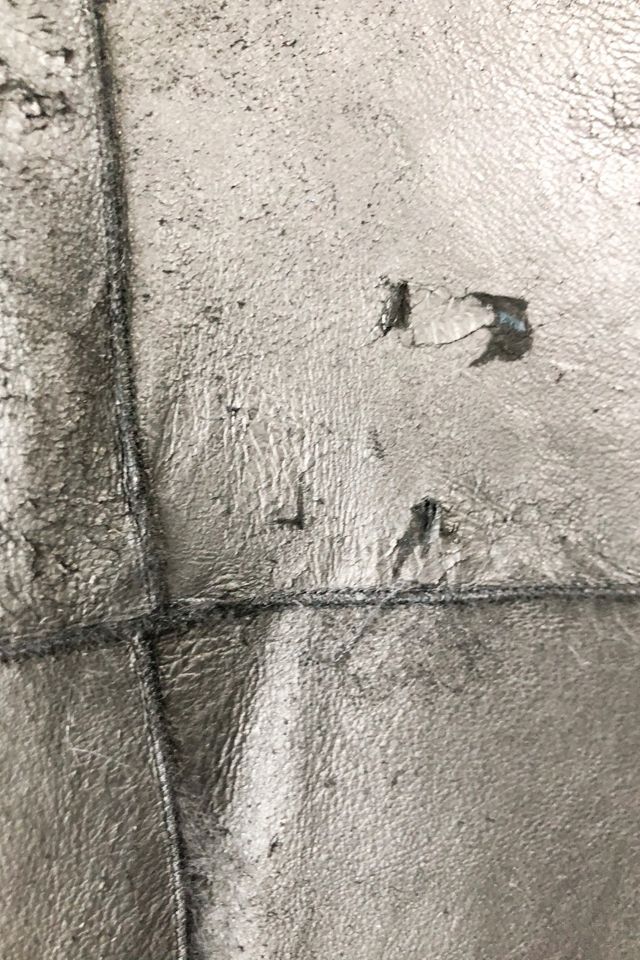 Vintage Ebene Black Fur Patchwork Jacket Selected by The Curatorial Dept. #3