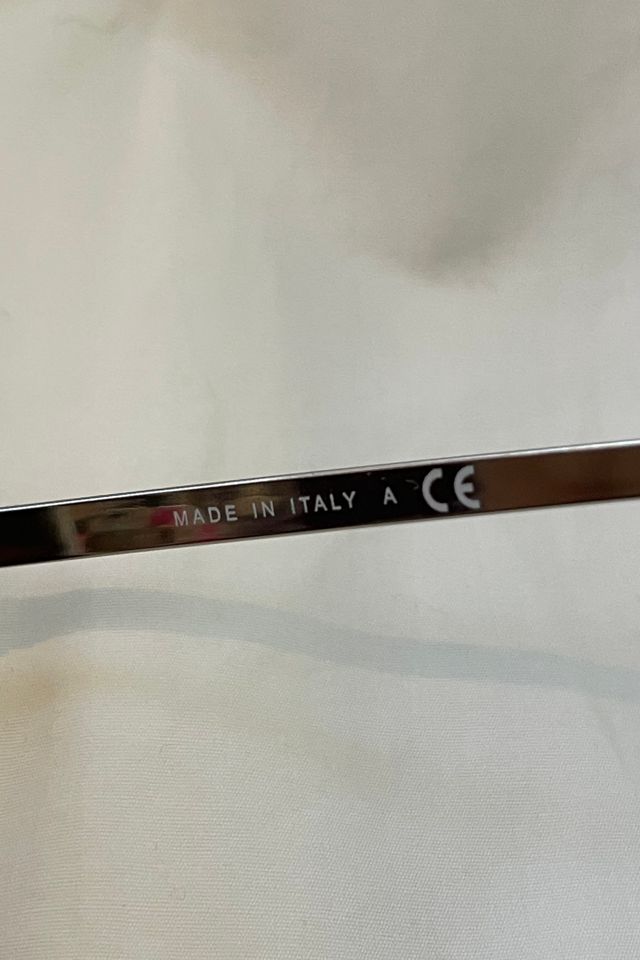 Chanel Silver Frame Pilot Mirrored Sunglasses Selected by The Curatorial Dept. #2