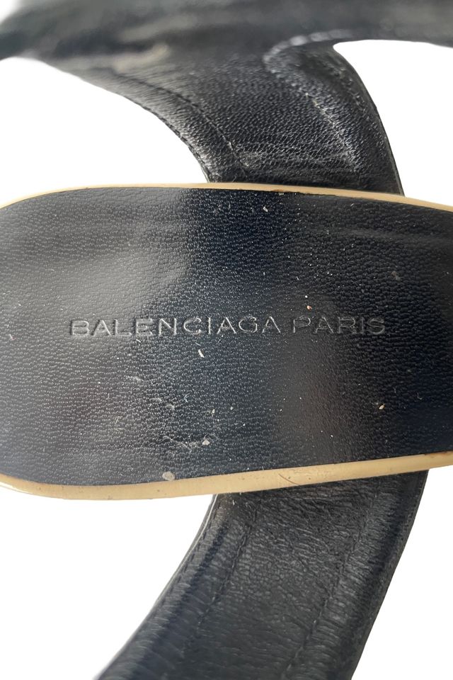 Balenciaga Black and Tan Cyber Heels Selected by The Curatorial Dept. #3