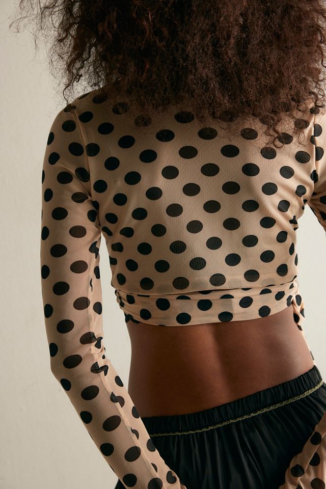 Printed Mesh Shrug #2