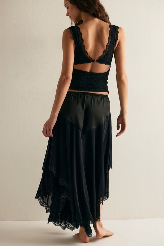 It’s Romantic Midi Slip Skirt #1