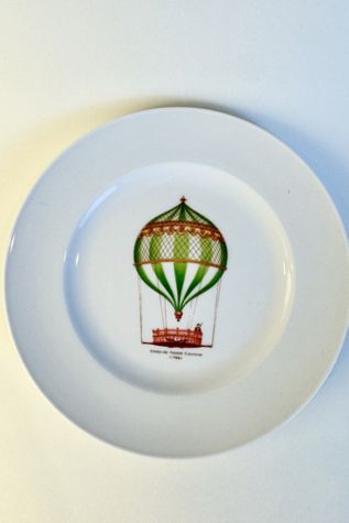 Vintage Globo de Feaele Carmine Plate  selected by Stagecoach Home Design LLC