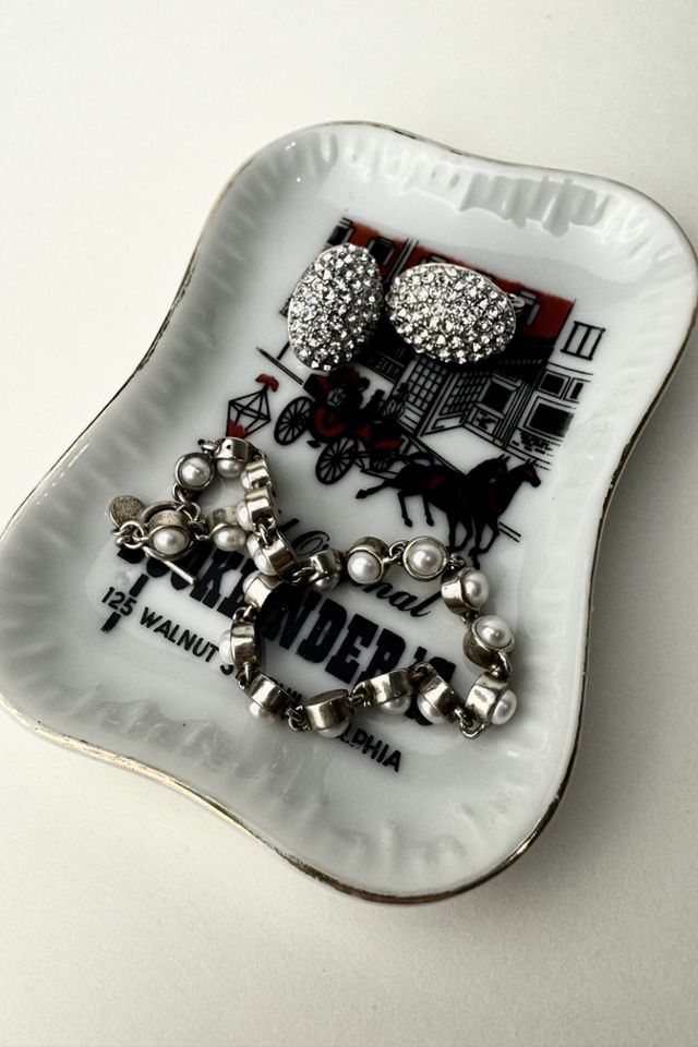 Vintage 1950s Bookbinder’s Philadelphia Porcelain Dish selected by Stagecoach Home Design LLC #3