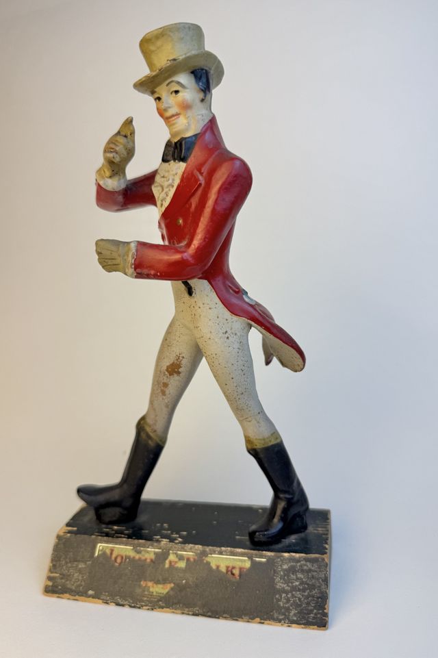 Vintage Johnnie Walker “Striding Man” Advertising Statue selected by Stagecoach Home Design LLC #1