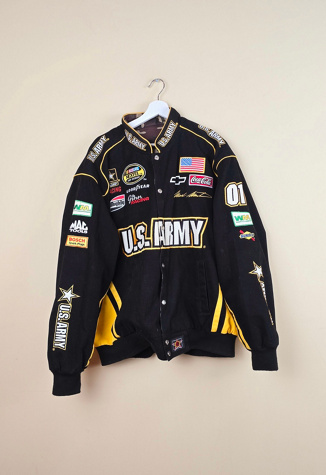 Vintage Jeff Hamilton US Army Reversible Jacket Selected By The Igala NYC