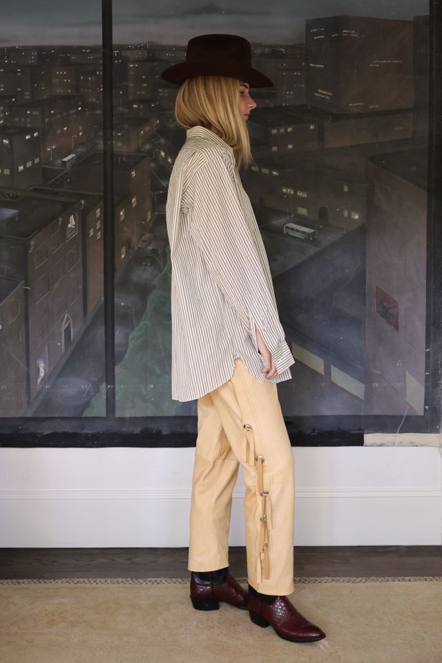 Vintage 1940s Deadstock Striped Button-Down by Lauren Owen of Texas #2