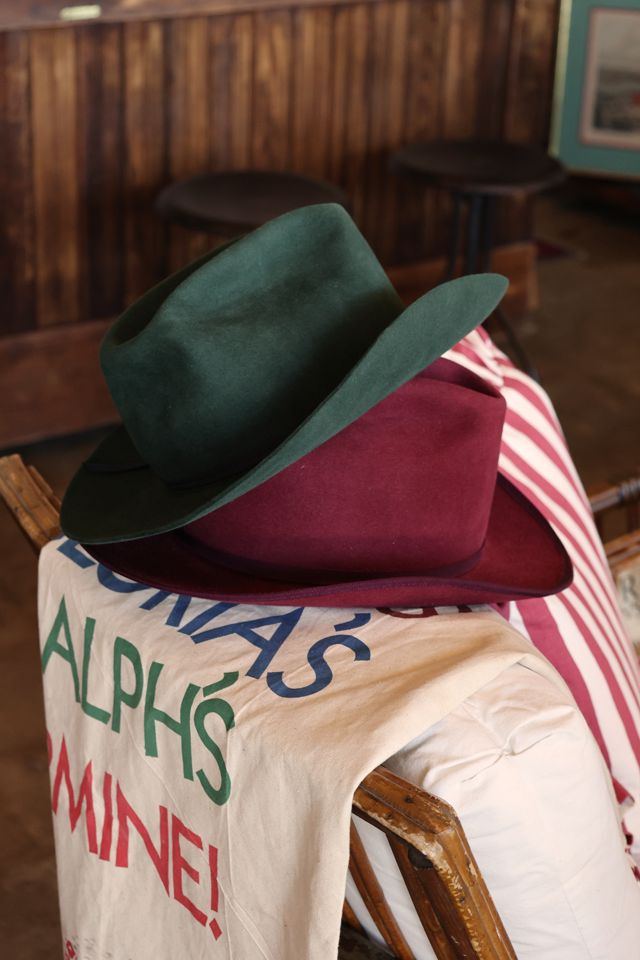 Vintage Kennimer Hunter Green Cowboy Hat by Lauren Owen of Texas #3