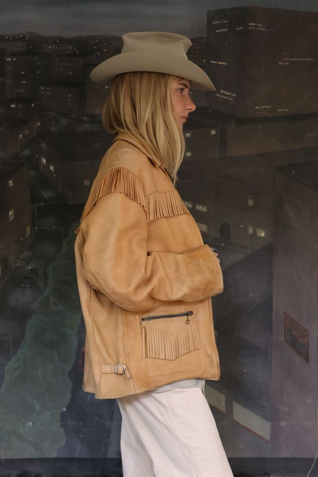 Vintage 1950s Deerskin Fringe Coat by Lauren Owen of Texas #1
