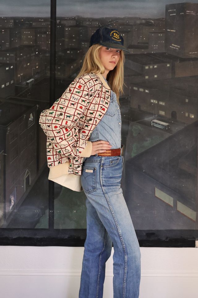 Vintage Hermes Silk Bomber Jacket by Lauren Owen of Texas #2