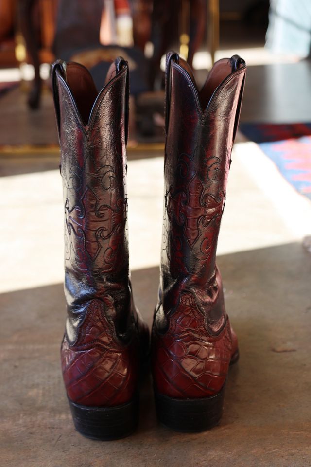 Vintage Lucchese Alligator Cowboy Boots by Lauren Owen of Texas #1