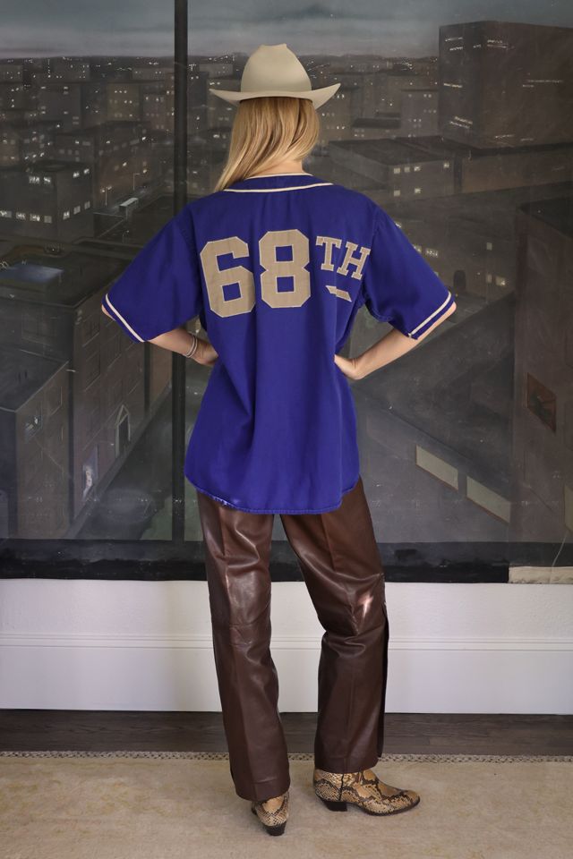 Vintage 1940s Twill Baseball Shirt by Lauren Owen of Texas #3