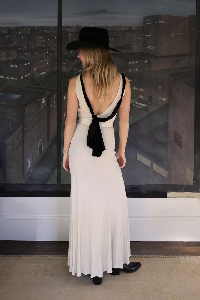 Vintage 1930s Crepe Gown by Lauren Owen of Texas #2