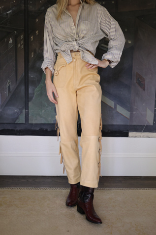 Vintage 1980s Ralph Lauren Country Lambskin Pants by Lauren Owen of Texas