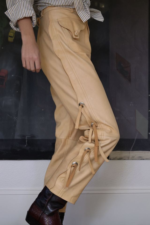 Vintage 1980s Ralph Lauren Country Lambskin Pants by Lauren Owen of Texas #1