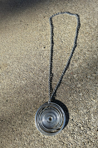 Vintage Spiral Pendant Necklace Selected by Cherry