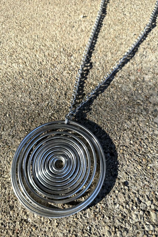 Vintage Spiral Pendant Necklace Selected by Cherry #1