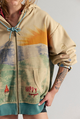 We The Free Into The Wild Hoodie at Free People in Tan, Size: M