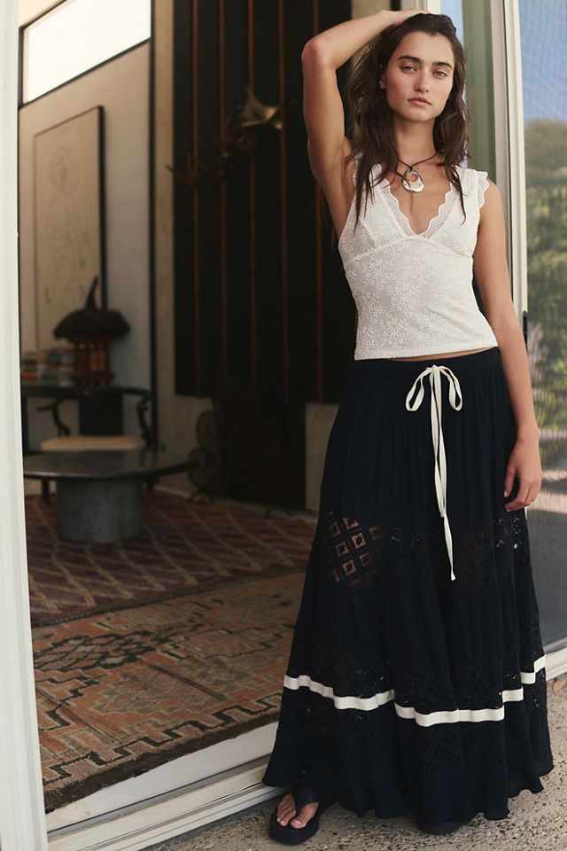 Swept Away Maxi Skirt #2