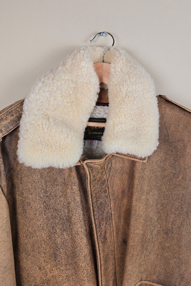 Vintage Reed Brown Leather Jacket Selected By The Igala NYC #2