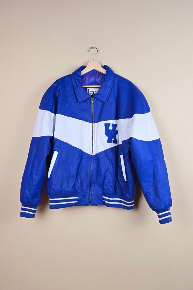 Vintage College Phase University of Kentucky Leather Jacket Selected By The Igala NYC #1