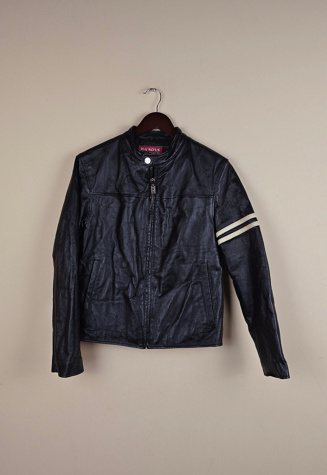Vintage Wilson Women's Biker Leather Jacket Selected By The Igala NYC