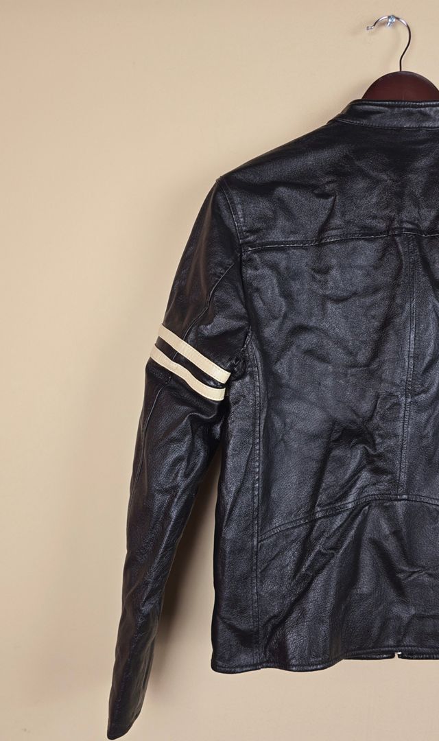 Vintage Wilson Women's Biker Leather Jacket Selected By The Igala NYC #3