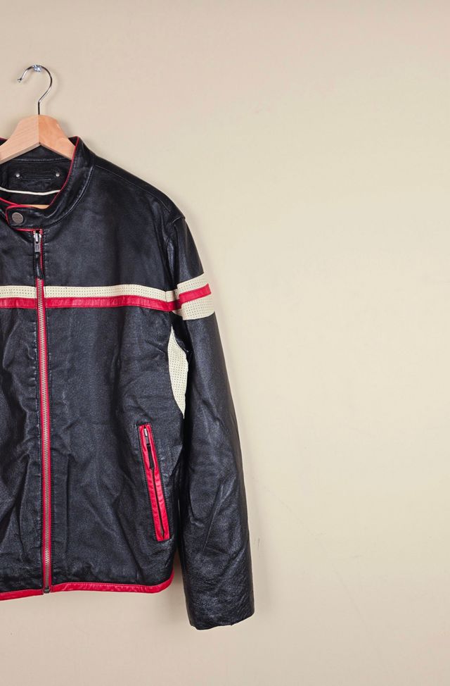 Vintage Wilson Biker Leather Jacket Selected By The Igala NYC #1