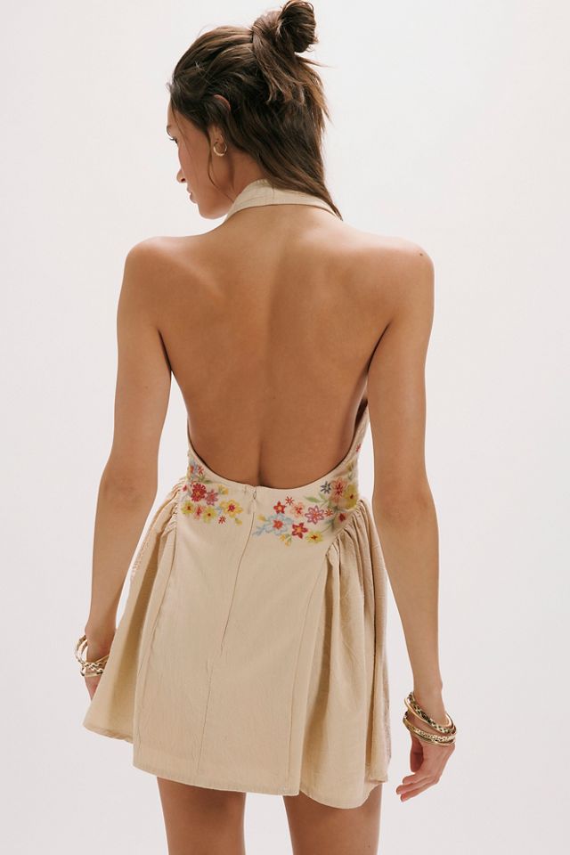 Island Letter Mini Dress #2