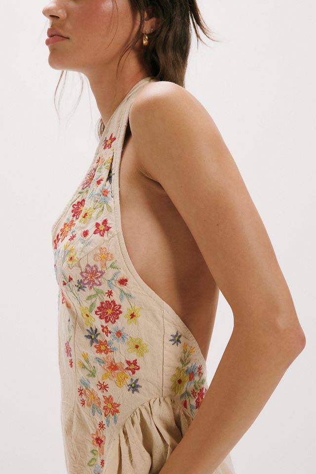 Island Letter Mini Dress #3