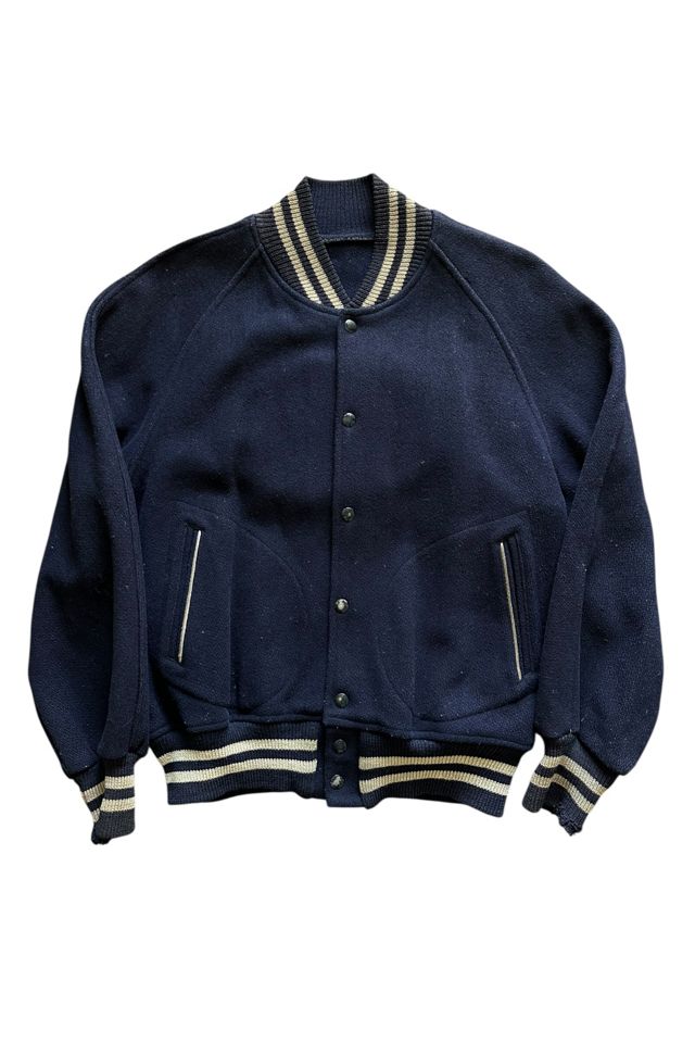 Vintage 1950s Football Clinic Bowl Letterman Jacket #2