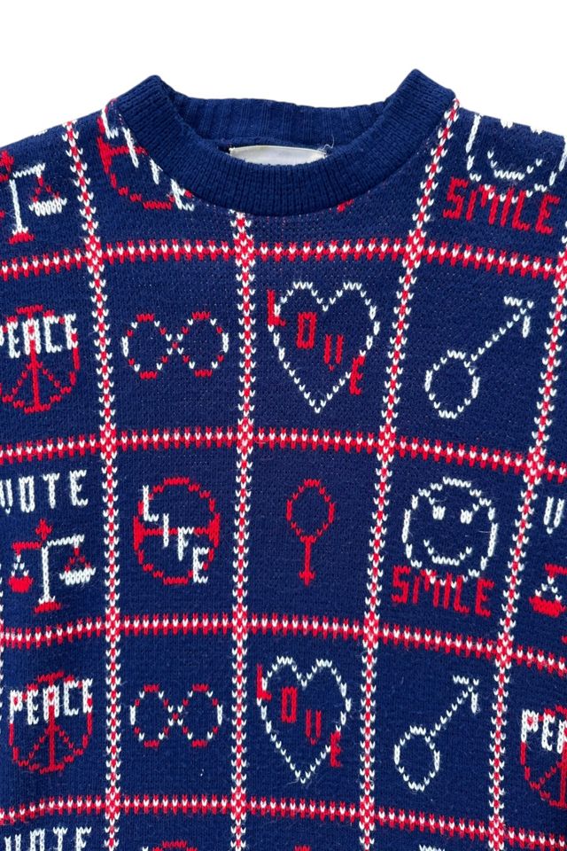 Vintage 1970s Hippy Pull Over Sweater Selected By Vintage Warrior #1