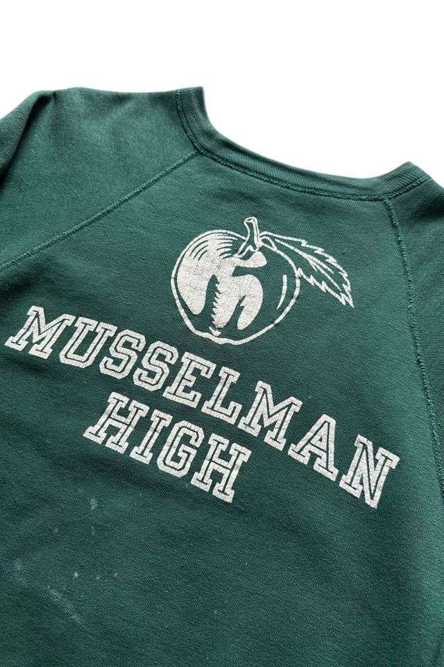 Vintage 1960s Musselman High School Sweatshirt Selected By Vintage Warrior #1