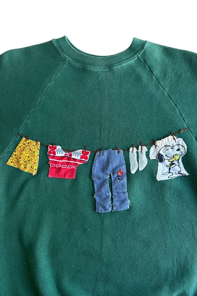 Vintage 1960s Hand Made Peanuts Short Sleeve Sweatshirt Selected By Vintage Warrior #2
