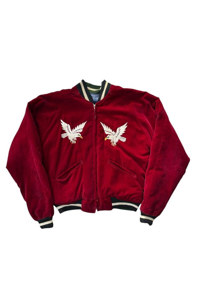 Vintage 1950's Double Sided Japan Souvenir Jacket Selected By Vintage Warrior #1