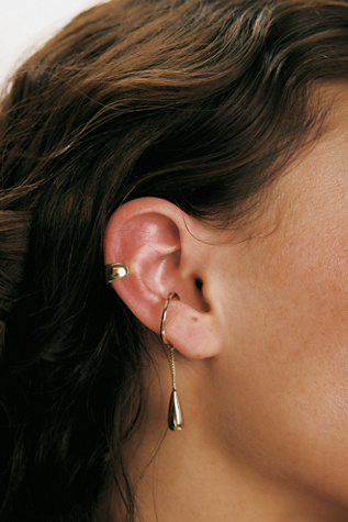 Mari Ear Cuff Set by Free People in Gold
