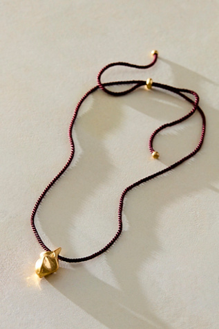 Suri Pendant Necklace by Free People in Gold
