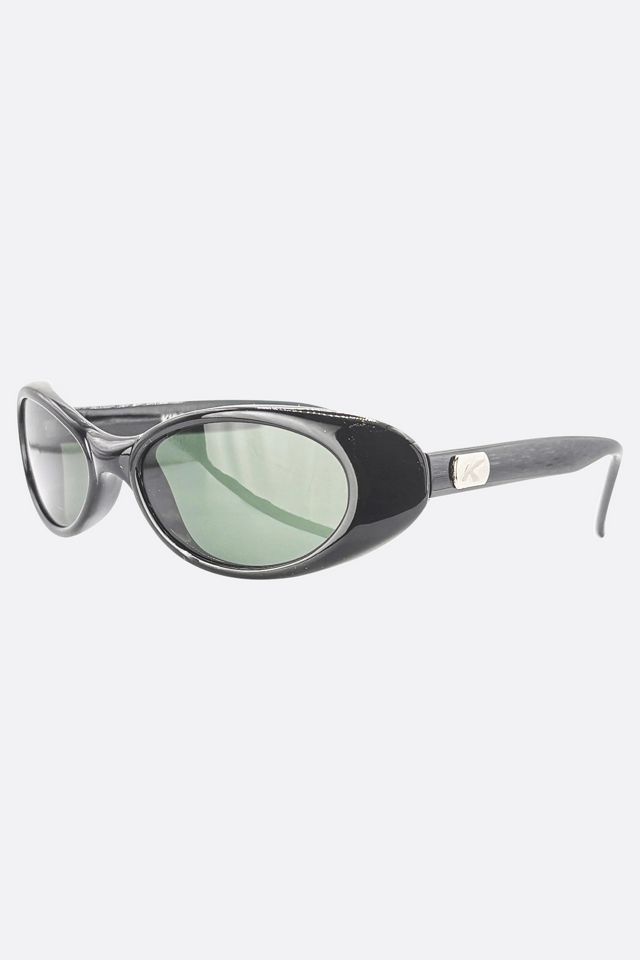 Giant Vintage Espresso 90’s Oval Sunglasses #1