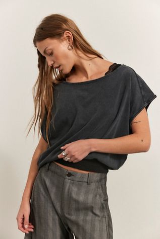 Zadig & Voltaire Tarysa Embellished Lace Tank | Free People