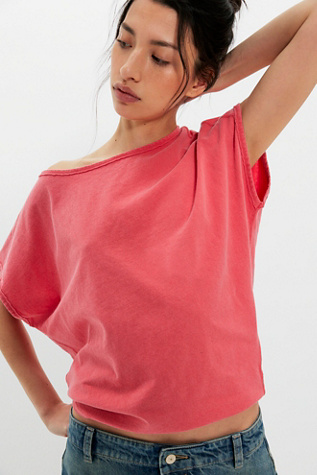 We The Free Peggy Tee at Free People in Sour Sweet, Size: XS