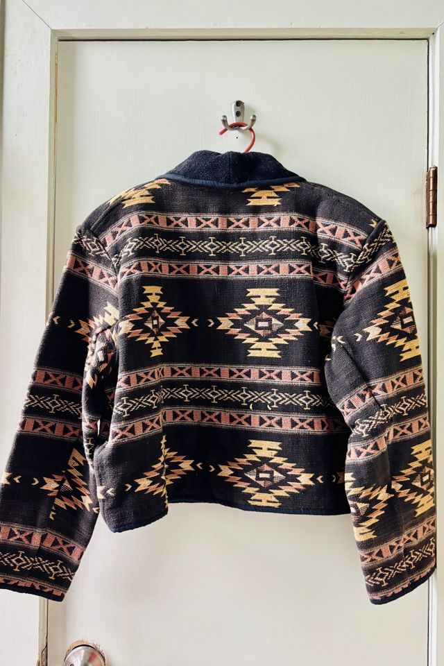 Vintage Southwestern Cropped Tapestry Jacket Selected by Atlantic Vintage #2