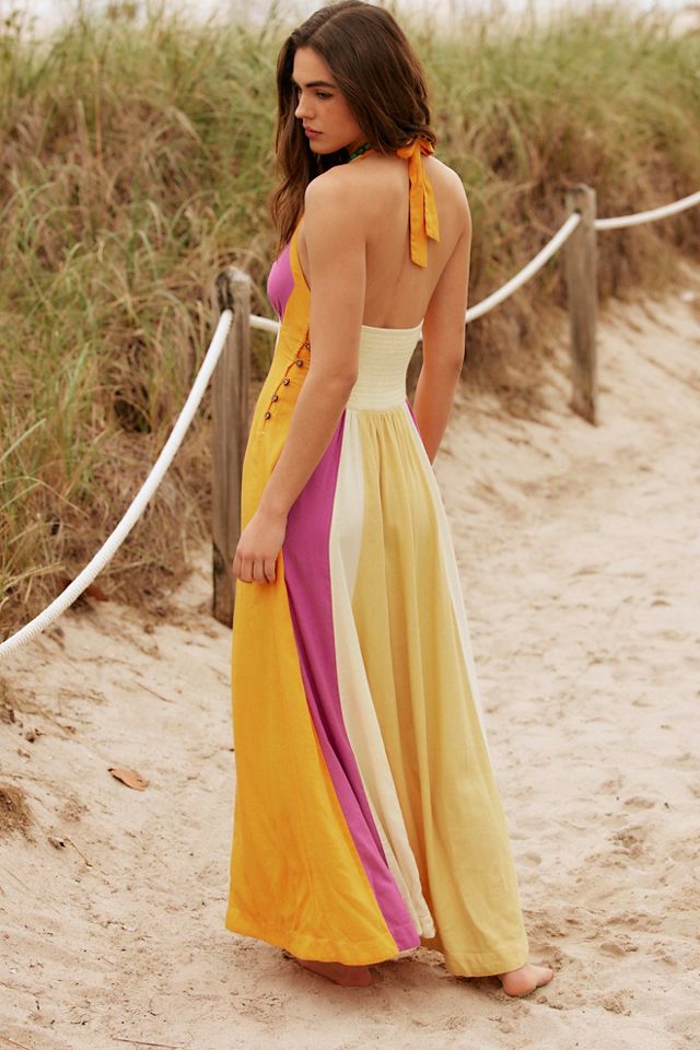 Tropic Pop Maxi Dress #1
