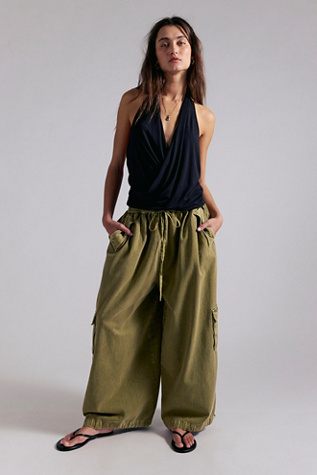 Bobbi Pull-On Cargo Trousers - thumbnail 3
