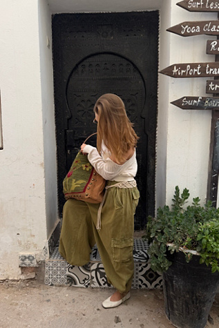 Bobbi Pull-On Cargo Trousers - thumbnail 6